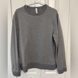 lululemon athletica Men's Gray Crewneck Sweater